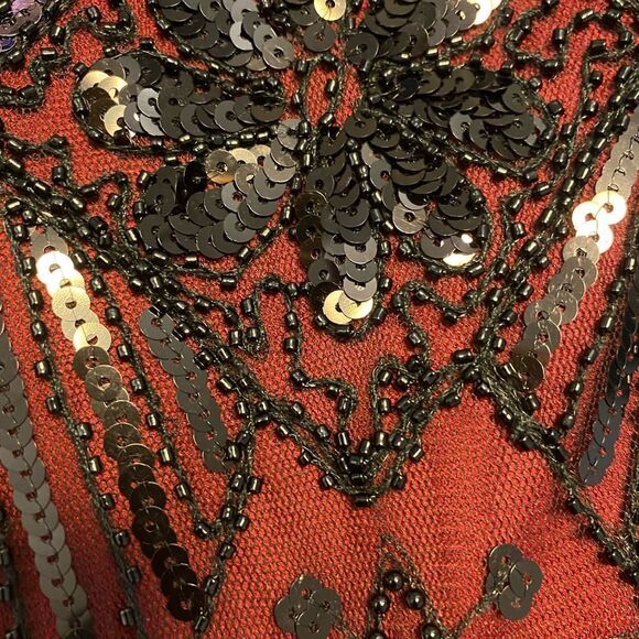 Awesome sequinned/beaded/ tassel dress, XS - Picture 15 of 17